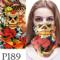 Accesorios de disfraces Mujeres hombres Unisex Máscara de cráneo Maldito Bufanda para ropa de fiesta de Halloween