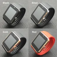 Smart Watch GT08 SmartWatch com câmera Bluetooth Android Phone Cartão SIM MP3 Fitness À Prova D 'Água Smart Watch Relógio de Pulso