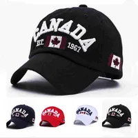 Kanada Beyzbol Şapkası Kanada Pamuk Gorras Bayrağı Şapka Casquette Ayarlanabilir Erkek Mektuplar Nakış Beyzbol Kapaklar Kamyon Şoförü Şapka Için yetişkin