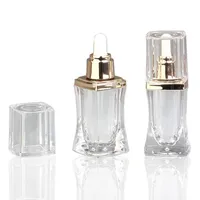 10 ml Botella de Perfume de acrílico Perfumes Vacío Contenedor Decoración de La Boda Botellas Portátiles Cuentagotas envío rápido F576