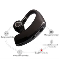 Bluetooth mains libres d'affaires Casque sans fil avec micro contrôle vocal casque stéréo pour iPhone Adroid lecteur Connect Avec 2 Téléphone