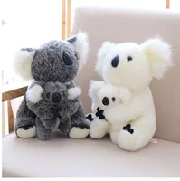 1 шт. Koala плюшевая игрушка Австралия животное коала кукла мило животных чучела мягкая кукла мама держит детей коала игрушка высокого качества детские игрушки