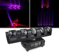 Hoge kwaliteit 90W 5 koppen Moving Head Bar Light 5x12W RGBW 4IN1 LED Beam Light for Stage DJ Disco Laser Lights LLFA
