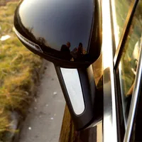 Алюминиевый сплав автомобиля укладки автомобиля зеркало заднего вида для декорированных наклейк 2 шт. Для Porsche Macan 2014-17 Автозависимые аксессуары