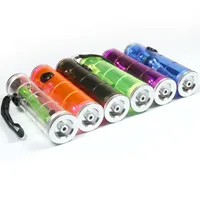YIWU Acryl zylindrische farbige transparente kleine Wasserpfeifen Shisha-Bongs aus Kunststoff mit Display-Box-Verpackung