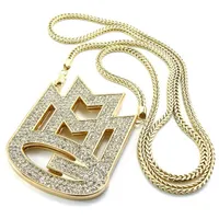 new ICED out MAYBACH MUSIC GROUP MMG Pendant & 36&quot;Franco chain maxi necklace hip hop necklace EMEN&#039;S chokers necklace jewelry