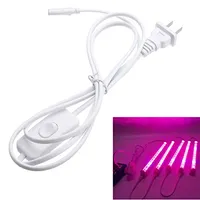 switch T8 T5 led tubes Extension Cord cable 300v 0.824MM2 4ft 5ft 6ft power cords with switch US Plug for integrated tube