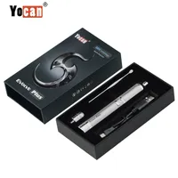 Autentico Yocan Evolve Plus Kit al quarzo Dual Coil Wax Herbal Vaporizzatore 1100mAh penna vape erba secca Vaporizzatore Pen e cigs sigaretta Vapor DHL