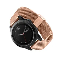 Milanese Stainless Steel GPS Watch Band Strap Bracelet For Garmin Fenix 5