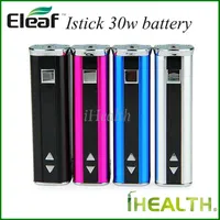 100% d'origine Eleaf Istick 30W Battery Mod Eleaf Istick 30W Pack Simple avec 2200mAh Batterie intégrée VV VW Istick Battery Mod 30W Sortie