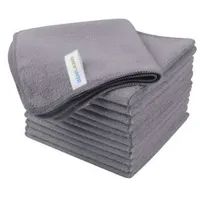 Sinland 12PC/lot 12&quot;x12&quot; Absorbent Fast Drying Microfiber Towel Dish Cloth Car Cleaning Cloth Wiping Rags Towel NEW 2018