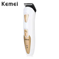 KEMEI KM-1305 Şarj Edilebilir Elektrikli Saç Kesme Keskin Titanyum Bıçak Saç Düzeltici Kesme Jilet Erkekler için Styling Saç Kesimi Makinesi
