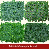 Artificiale muro di piante verdi plastica finta prato fase scenografia decorativa fabbrica wholsale artificiali matrimonio disposizione floreale