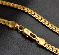 Moda Mens Womens Jewelry 5mm 18K Gold Banhado Cadeia Colar Pulseira Luxo Miami Hip Hop Chaves Presentes Acessórios