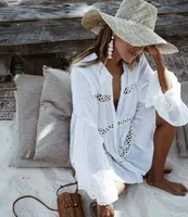 Mujeres encubrimiento de verano traje de ba￱o vestido de playa para mujeres encubrimientos de ba￱o de ba￱o con t￺nica bikini encubrimiento de encaje hueco crochet