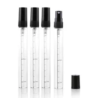 10ML Clear Empty Glass Spray Bottle, Envase recargable de Perfume cosmético, Classic Empty Perfume Atomizer envío rápido F476