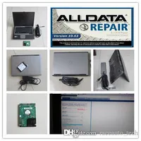 自動修理ツールSotware v10.53 Dell D630ハードディスク1000GB Windows7車のトラック診断コンピュータ用のラップトップにインストールされているalldata