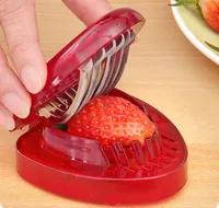 Strawberry Slicer Fruit Vegetable Tools Carving Cake Decorative Cutter Shredder Cooking Kitchen Gadgets Accessories Supplies c556