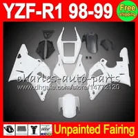 ヤマハYZF-R1 1998-1999 YZF R1 YZFR1 R 1 YZF1000 YZF 1000 98 99 1999 1998 1999 1998 1999 Fairing BodyWorkボディキットのための8ギフト未塗装のフルフェアリングキット