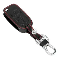 Кожаный ключ для автомобиля для Volkswagen Jetta MK6 Tiguan Passat Golf Polo CC Bora Car Remote Control Key Cover Automobiles Beychain