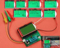 Freeshipping DIY Kits EZM328 Digitale Combo Transistor Tester ESR Frequency LCR Diode Condensator Meter PWM Squarer Wave Genera