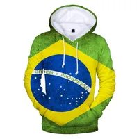 3D Drapeau national Imprimer Portugal Argentine Allemagne Russie Brésil USA Sweat à capuche Sweatshirt Beau 3D Sweats à capuche à capuche 3D Men Femmes Veste de mode