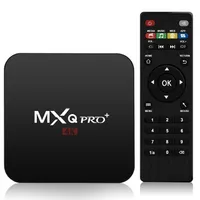 الروبوت التلفزيون مربع MXQ برو + RK3229 رباعية النواة TV الإطار 2 + 16GB الروبوت 8.1 دعم واي فاي 2.4GHZ ل