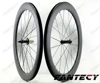 Freeshipping 700C 60mm depth Road carbon wheels 25mm width Road bike clincher/tubular carbon wheelset U-shape rim UD matte finsih