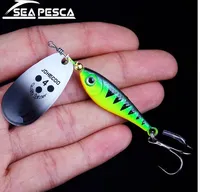 SEAPESCA Baits Sequins 11g 15g 20g isca artificial Metal wobbler fishing lure minnow Spoon carp fishing free shiping ZB194