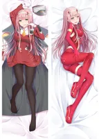 Dekoracyjne anime kochanie w franxx dakimakura uściski poduszki przytulić poduszki poduszki znaki zero dwa długie przytulanie ciało poszewka