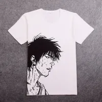 1шт Аниме White T-Shirt Мужчины с коротким рукавом Hanamichi Каед Rukawa Мияги Косплей Tops Коллекции