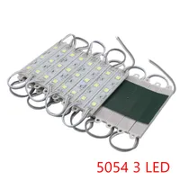 Umlight1688 5054 Modulo SMD 3 LED IP65 impermeabile CC 12V luminoso eccellente della luce di illuminazione a doppia faccia adesiva antistatico per il Design annunci