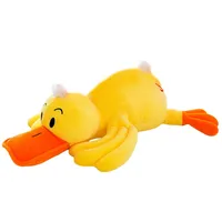 Peluche Smilesky Peluche Yellow Duck Stuffed Animal Hugging Pillow Super Soft Toys 13.8 "