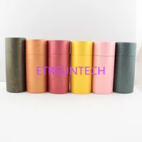 10ml Essential Oil Bottle Kraft Paper Packaging Cardboard Tube Jewelry/Cosmetics /Gifts Packing Box Free Shipping QW8222