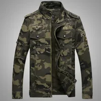 2018 otoño invierno para hombre camo tácticas shell shell chaqueta un ejército abrigo masculino collar de pie cremallera Outwear Outwear