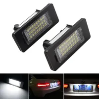 1 Pair LED Car License Plate Light for BMW X1 X5 X6 E39 E60 E61 E70 E71 E81 E82 E84 E90 E91 E92 E93 LED Auto Number Plate Lamps