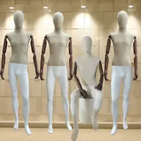 Neue Art-Mann-Schaufensterpuppe-moderne Art-volle Körper-Mannequin mit flexibler hölzerner Hand Heißer Verkauf