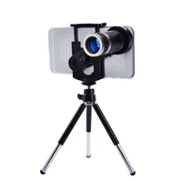 Cep Telefonu Lens için Evrensel 8X Zoom Teleskop Kamera Telefoto Lensler iPhone 4 4 ​​S 5 5C 5 S 6 Artı Samsung Galaxy S3 S5 Not 4