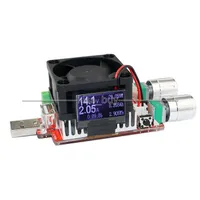 Freeshipping 35W 4A Wyświetlacz OLED USB Elektroniczny ładunek regulowany stałą Aktualny tester pojemności baterii