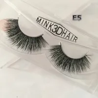 Mink Real Falso cílios Cheap 3D Mink Eyelashes Natural Long, Macio Top Qualidade Personalizada Embalagem Logo FSSHINE