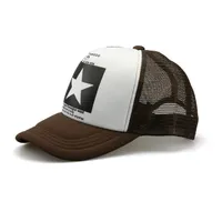 Mode puntige ster merk baseball cap outdoor honkbal hoed ademend mannen vrouwen zomer mesh cap baseball caps gorras