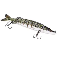 Pike Muskie Fishing Tool Lure Bait Life-like Baby Multi-jointed Swimbait Mini Lures for Seabass Sunfish Multi-jointed Wobbler Fishing Tackle