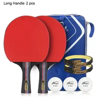 Crossway 1100 Table Tennis Paddle 2 PCS/Setpong Paddle Racket en Pingpong Ball Set