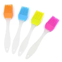 Heat Resisting Silicone BBQ Basting Oil Brush High Temperature Resistant Cleaning Barbecue Baking Cooking Barbecue tool