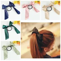 Colorfully Boutique Bows Banda per capelli elastici per ragazza e donna Accessori per capelli nastro Bow Tie Corda Capelli