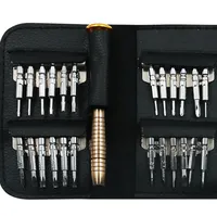 Conjunto de chave de fenda 25 em 1 torx chave de fenda repair tool set para iphone celular tablet pc em todo o mundo loja de ferramentas manuais
