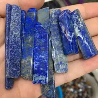 6 pz Naturale lapis lazuli point plate chips per la guarigione di cristallo meditazione decorazione domestica pietra grezza esemplare