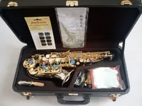2019 Nouveau Japon Yanagisawa Saxophone Soprano B Tune Plaqué Nickel Yanagisawa SC-992 Promotions Instruments de Musique Livraison gratuite