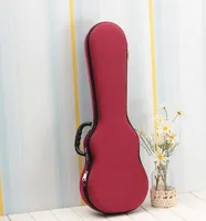 Ukulele Harbox Case Bag Light Weight Sopran Concert Tenor 21 23 26 tum Ukelele Grå Red Blue Mini Guitar Tillbehör Delar