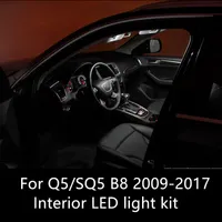 Shinman 22PCS自動LED電球の室内ライトキットランプは、Audi Q5 SQ5車のアクセサリー2009-2016エラー無料